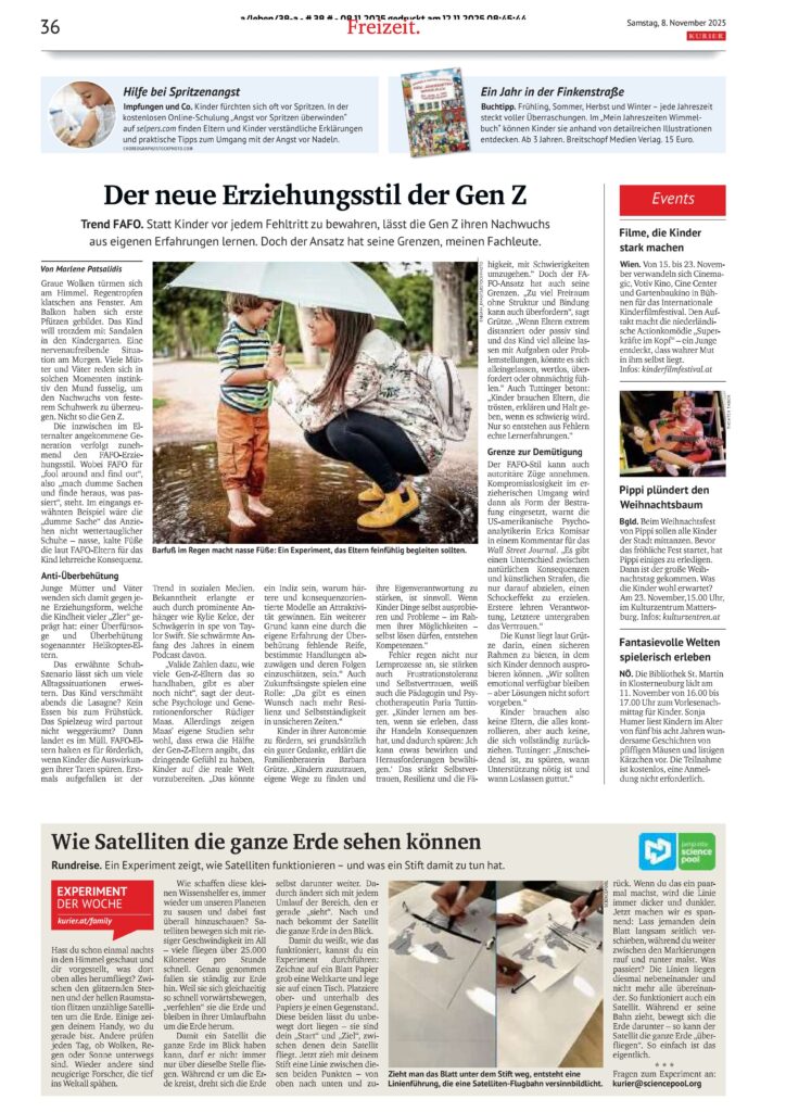 Barfuß im Regen macht nasse Füße: Ein Experiment, das Eltern feinfühlig begleiten sollten.